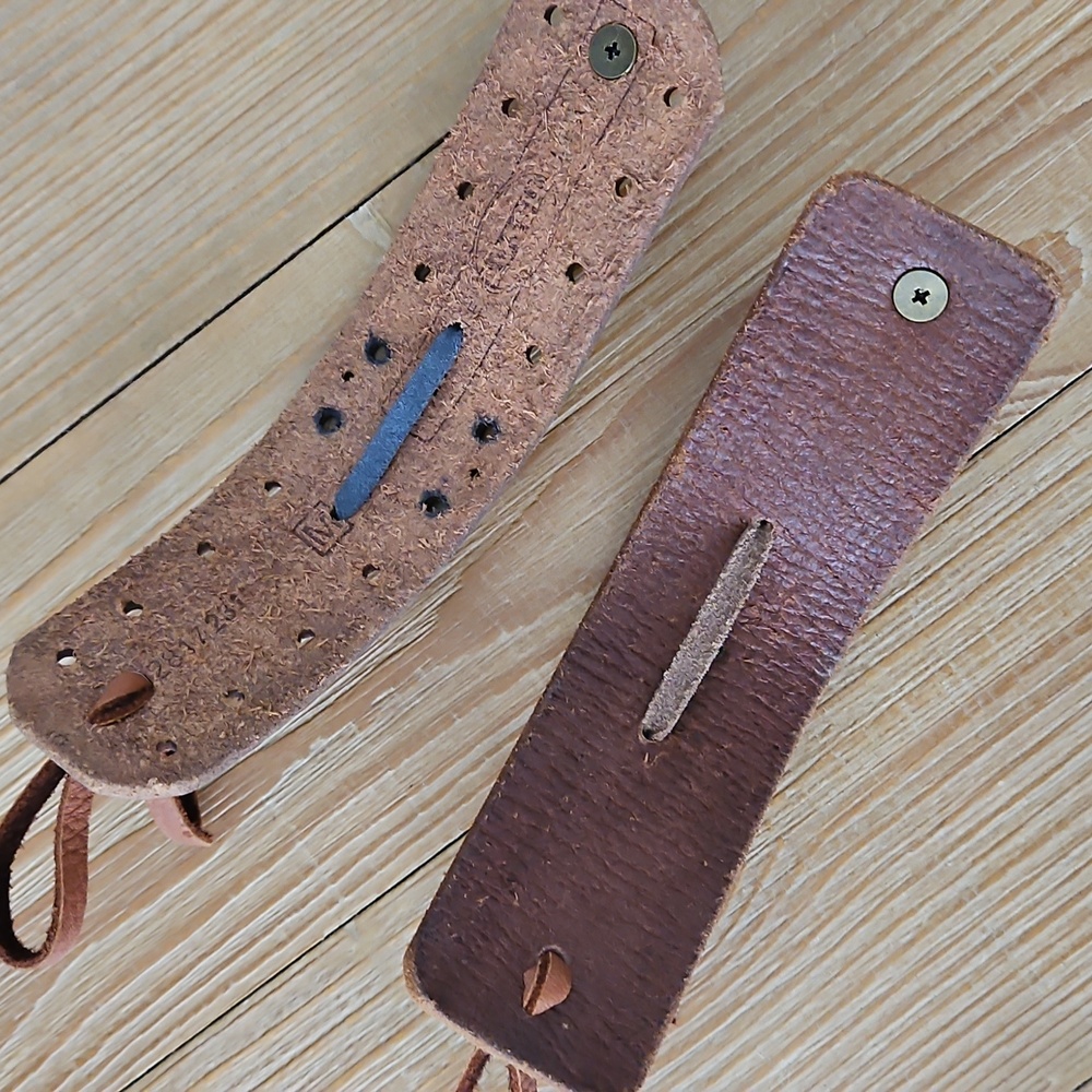 🌻Leather Straps 7" Repurposed Quality Leather Belts/handbags Hand Cut To Order - Picture 7 of 8